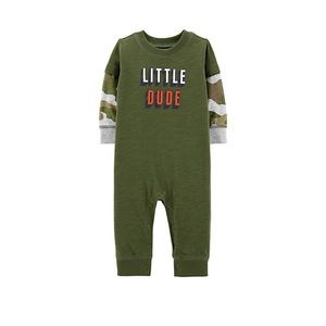 NWT! Carter’s Little Dude Layered-Look Jumpsuit